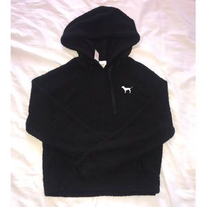 VS Pink fuzzy hoodie